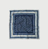 Indigo Supima Aya Square Komon Bandana