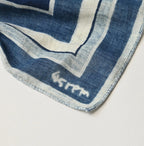 Indigo Supima Aya Square Komon Bandana