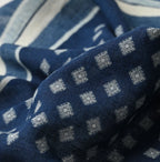 Indigo Supima Aya Square Komon Bandana