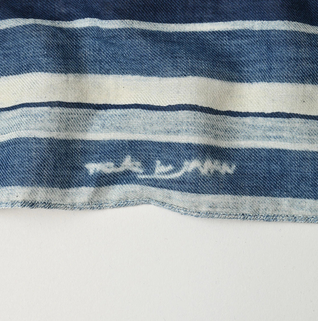 Indigo Supima Aya Square Komon Bandana