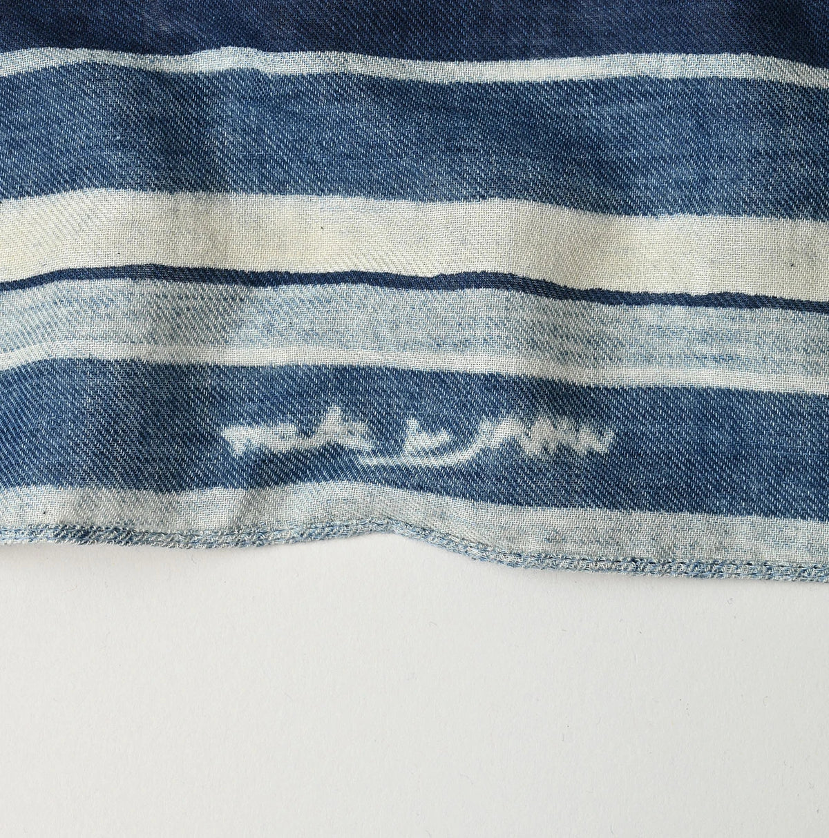 Indigo Supima Aya Square Komon Bandana