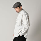 Thin Back Satin 908 Nîmes Shirt Male Model