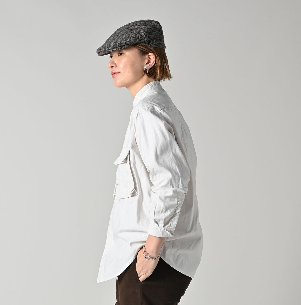 Thin Back Satin 908 Nîmes Shirt Female Model