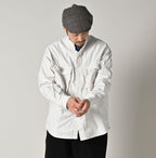 Thin Back Satin 908 Nîmes Shirt Male Model