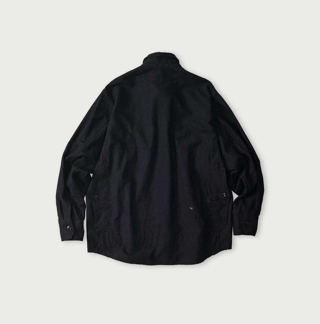 Indigo Weft Satin 908 Cruise Shirt