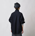 Indigo Weft Satin 908 Cruise Shirt