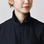Indigo Weft Satin 908 Cruise Shirt
