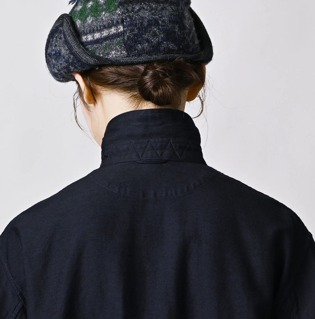 Indigo Weft Satin 908 Cruise Shirt