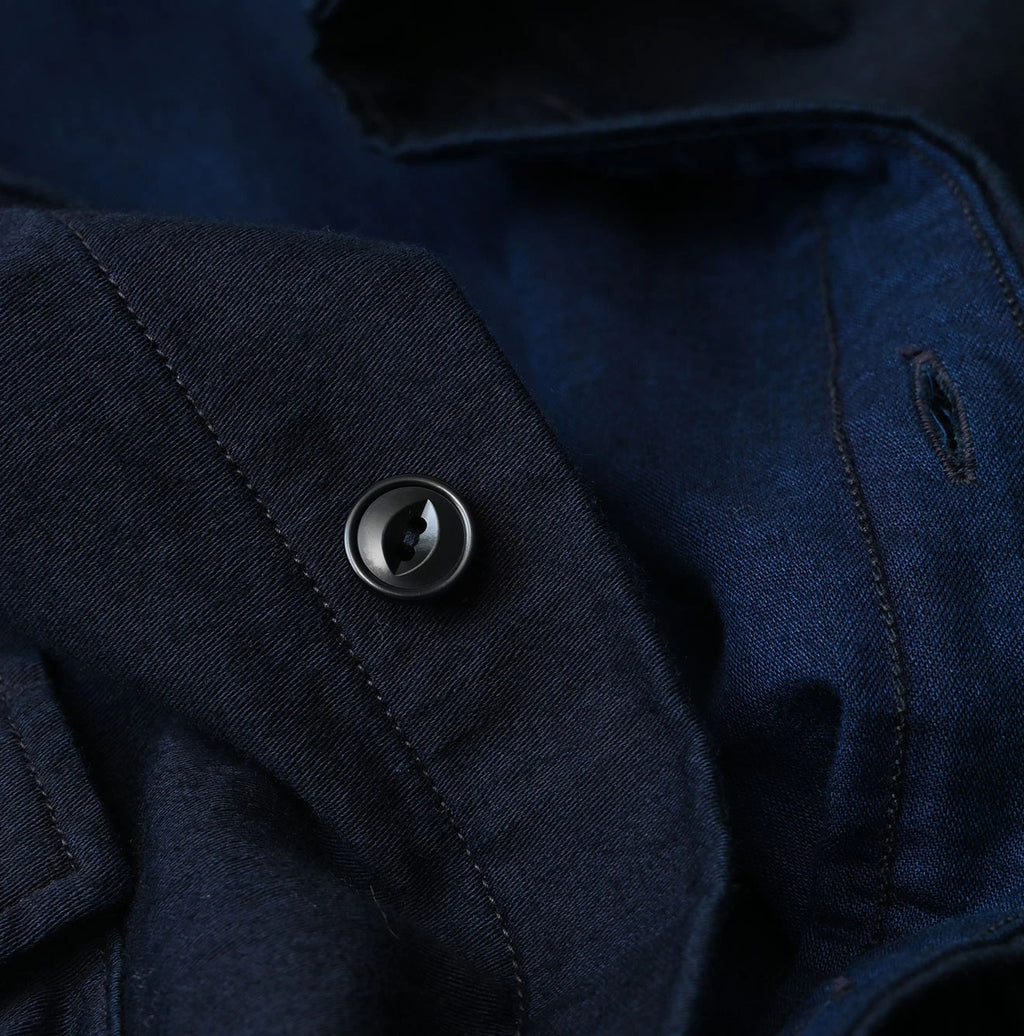 Indigo Weft Satin 908 Cruise Shirt