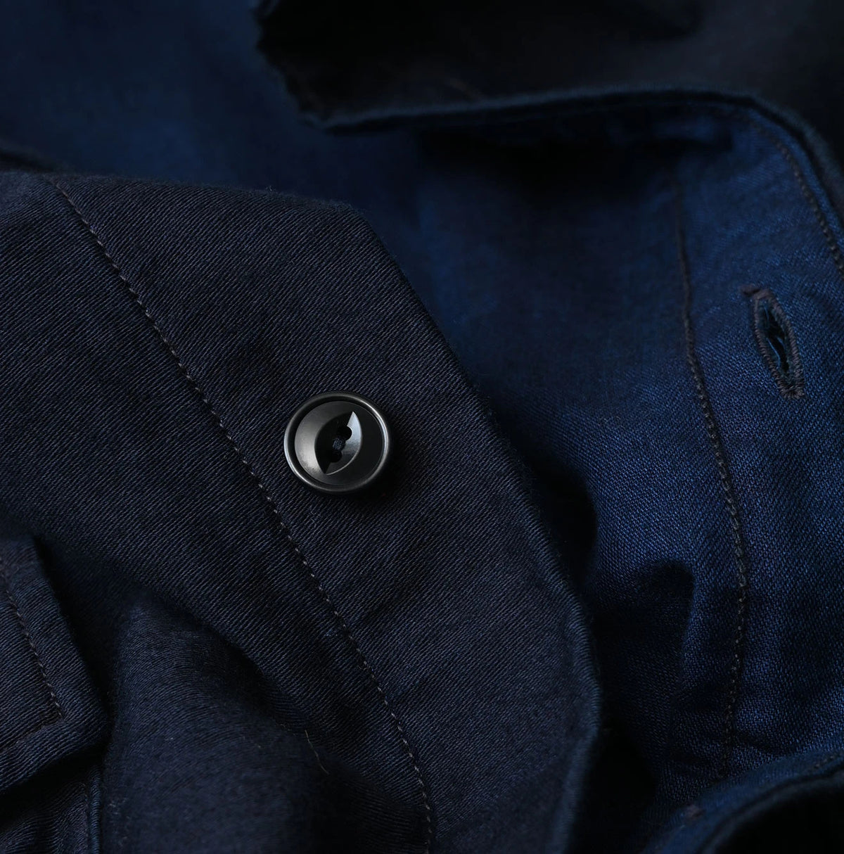 Indigo Weft Satin 908 Cruise Shirt