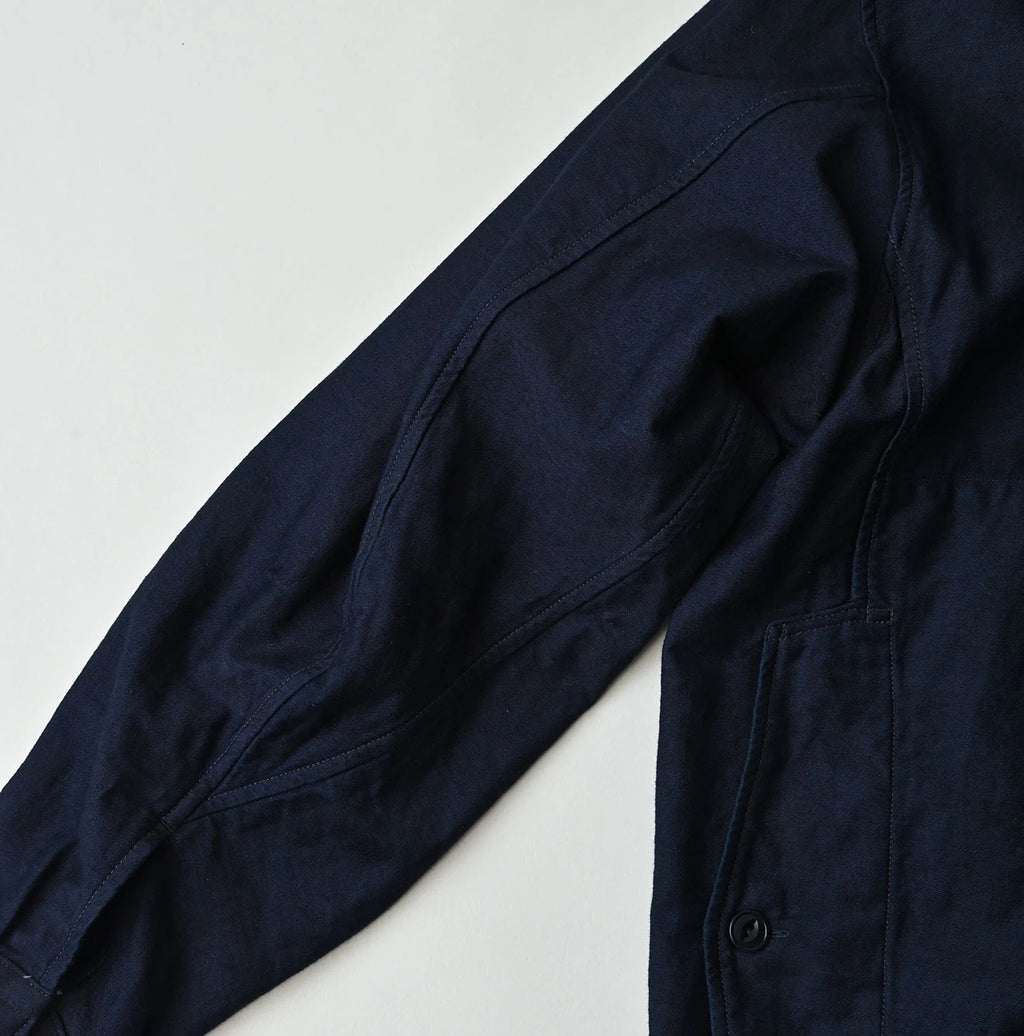 Indigo Weft Satin 908 Cruise Shirt