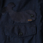Indigo Weft Satin 908 Cruise Shirt