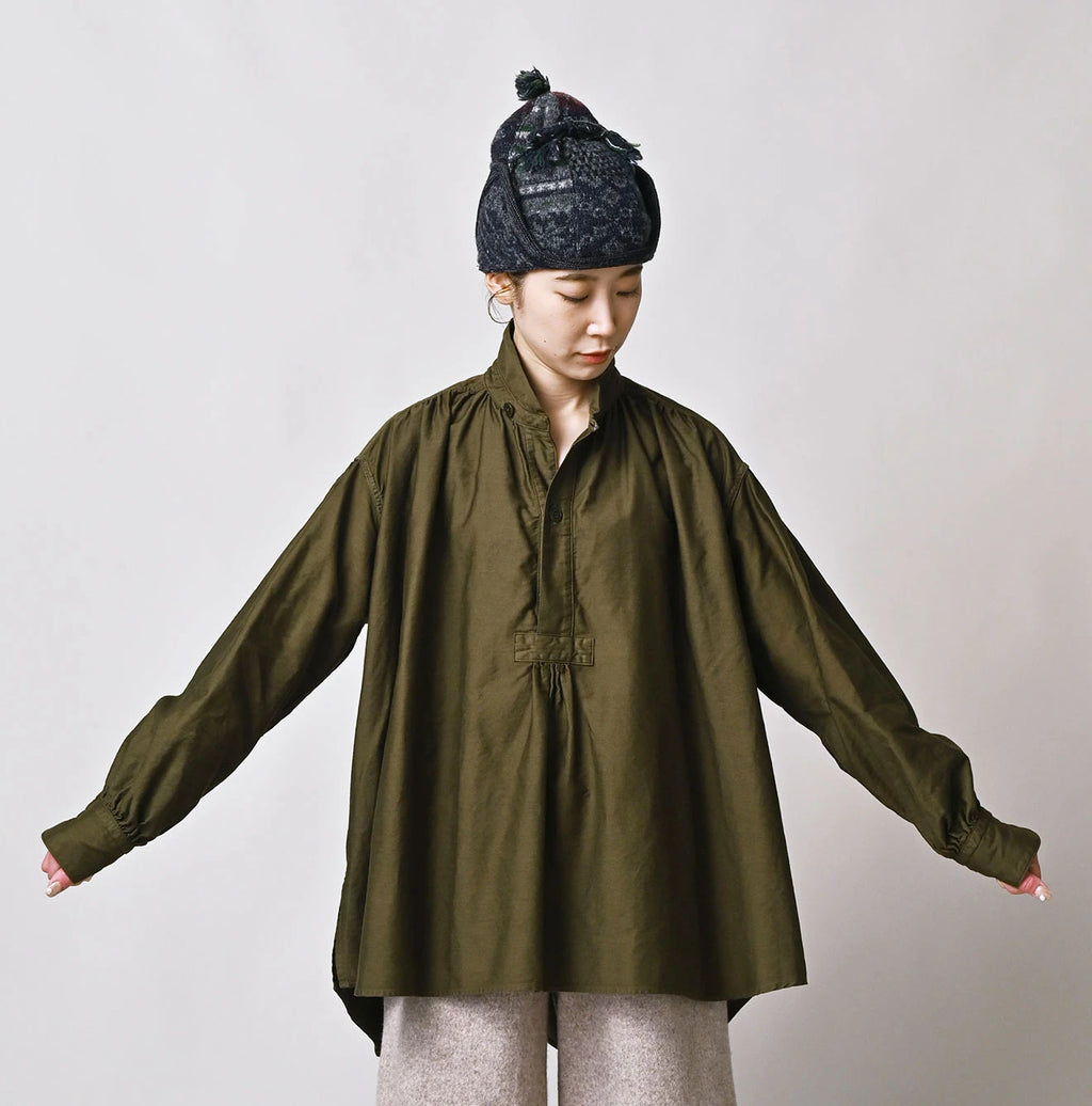 Weft Satin Luffa Shirt