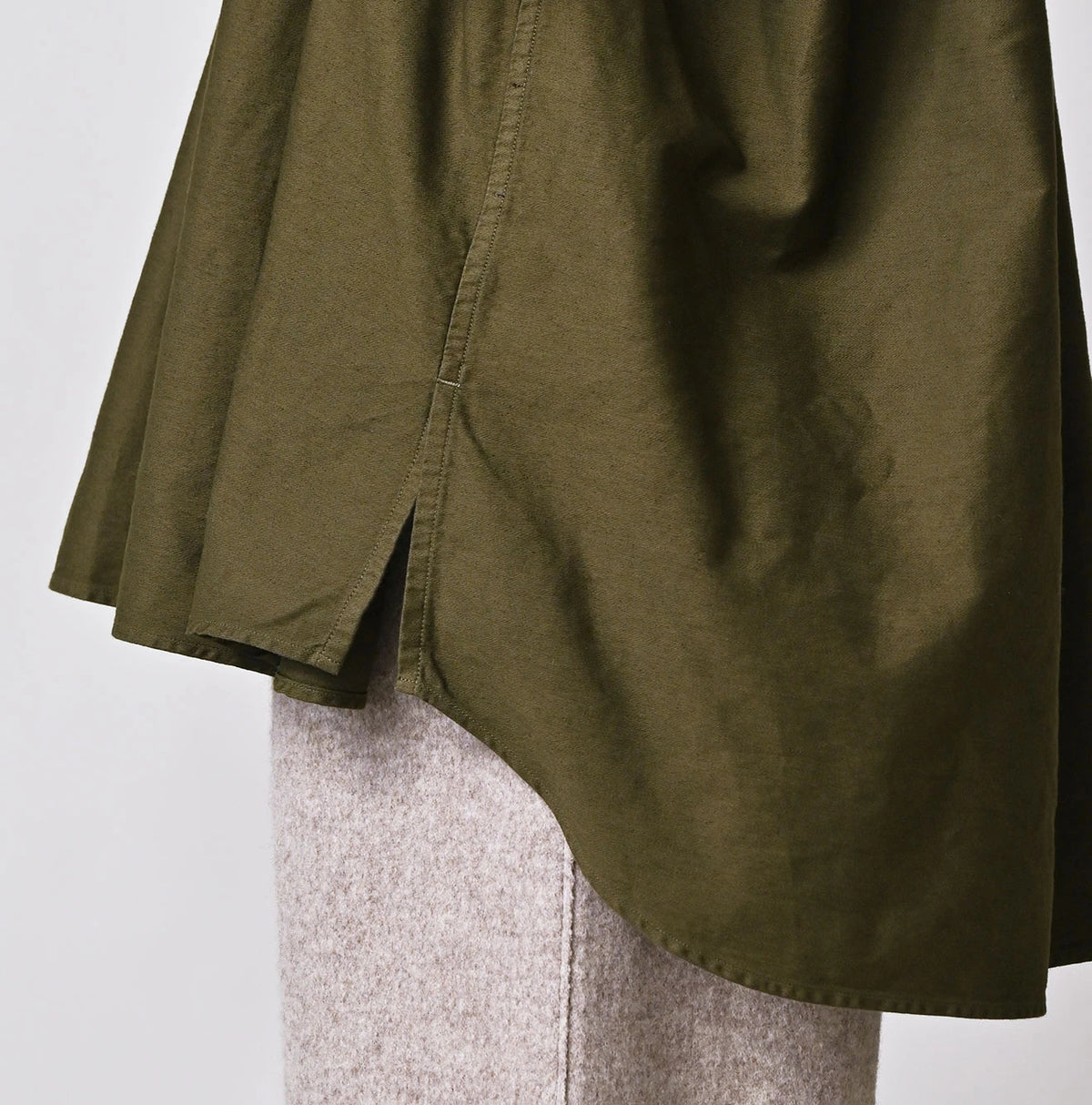 Weft Satin Luffa Shirt