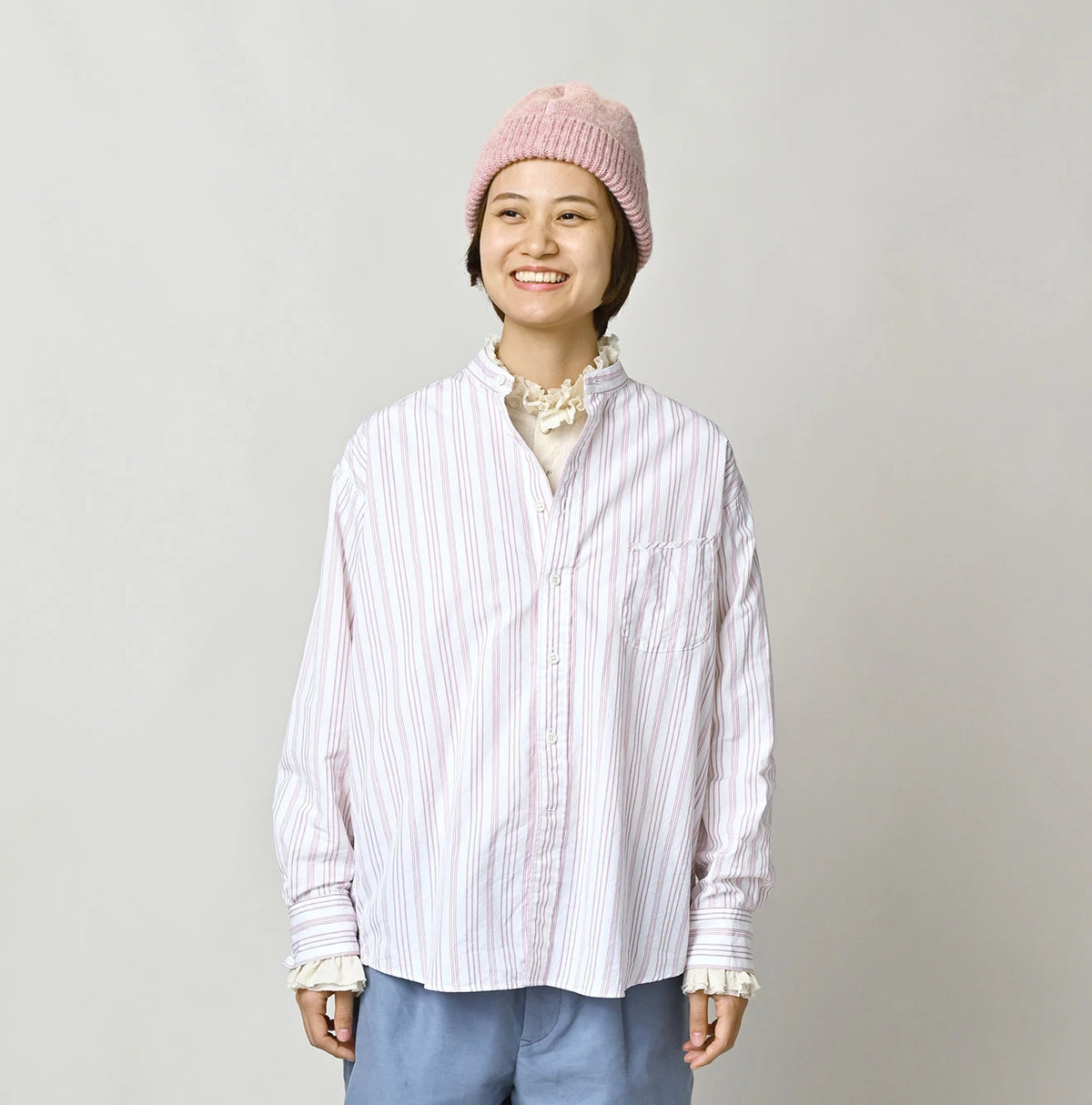 Miko 908 Stand Collar Shirt