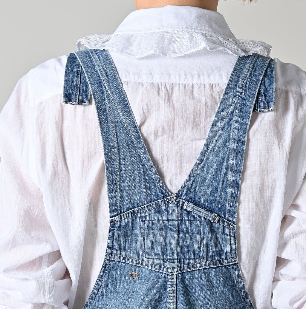 Mugihiko 908 Overalls APPARE Finish Lace Lace Detail