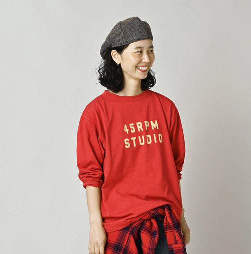 Logo Print 908 Long Sleeve Umihiko T-shirt