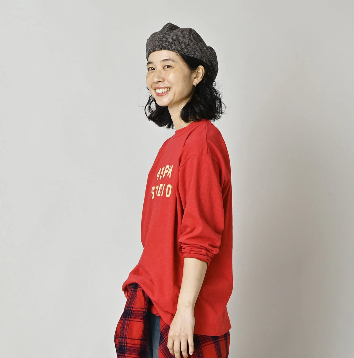Logo Print 908 Long Sleeve Umihiko T-shirt