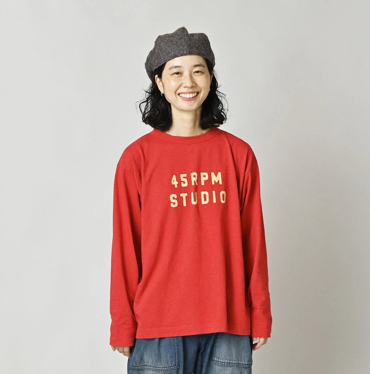 Logo Print 908 Long Sleeve Umihiko T-shirt