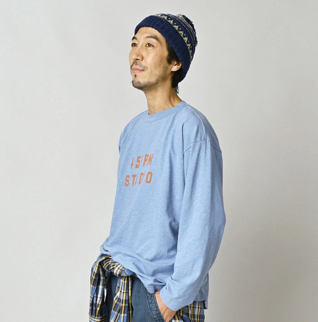 Logo Print 908 Long Sleeve Umihiko T-shirt