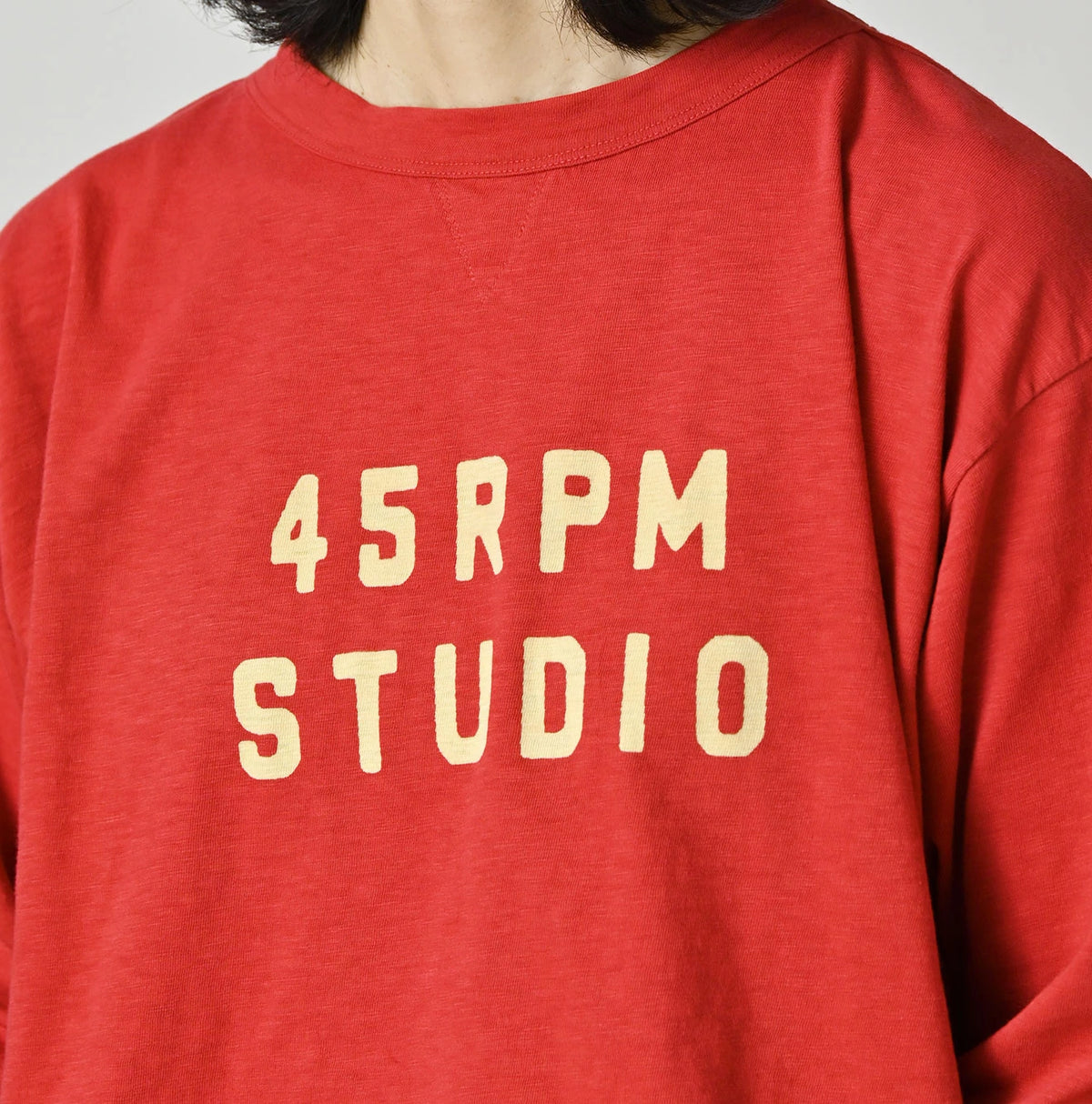 Logo Print 908 Long Sleeve Umihiko T-shirt