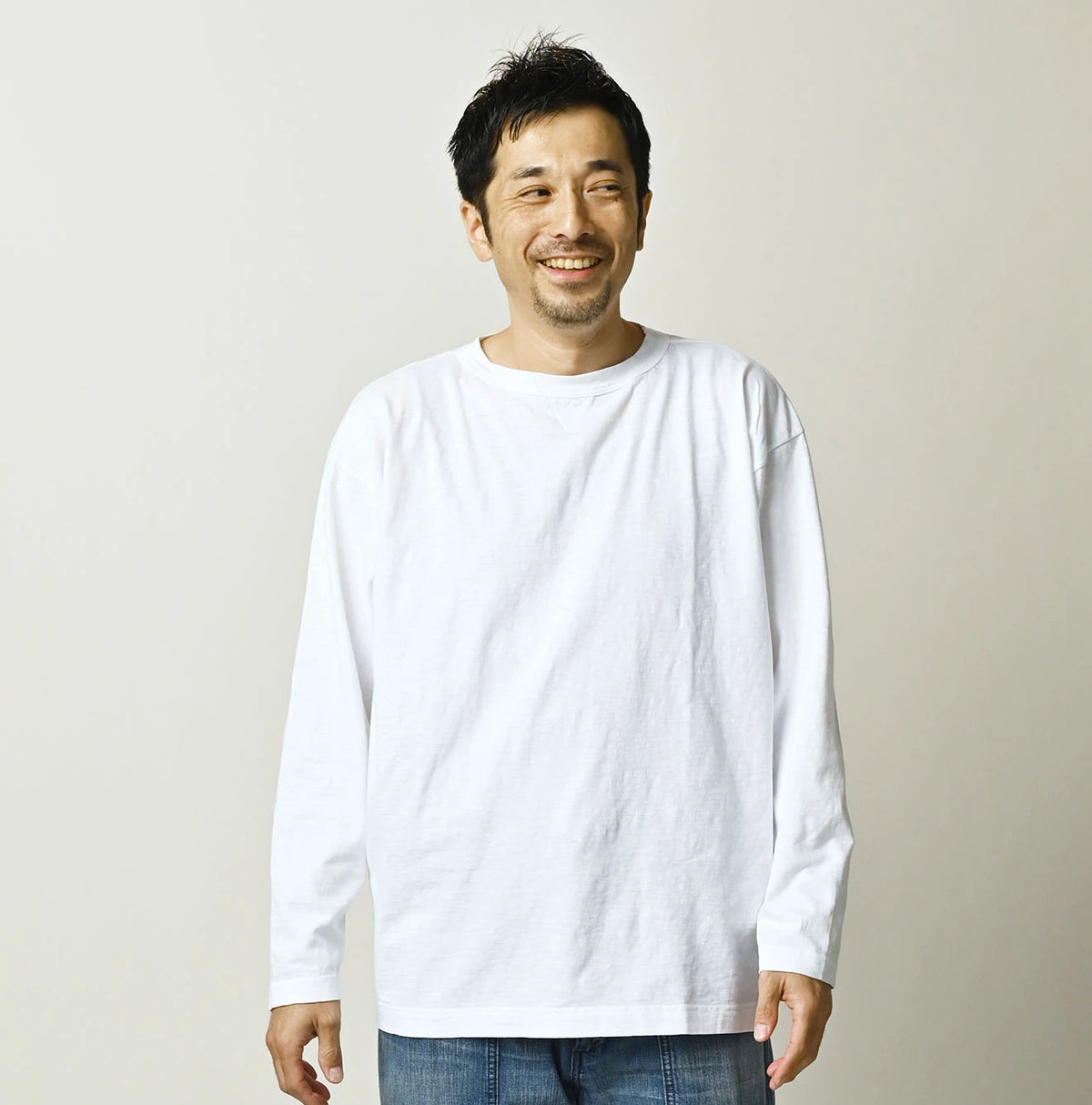 Logo Print 908 Long Sleeve Umihiko T-shirt