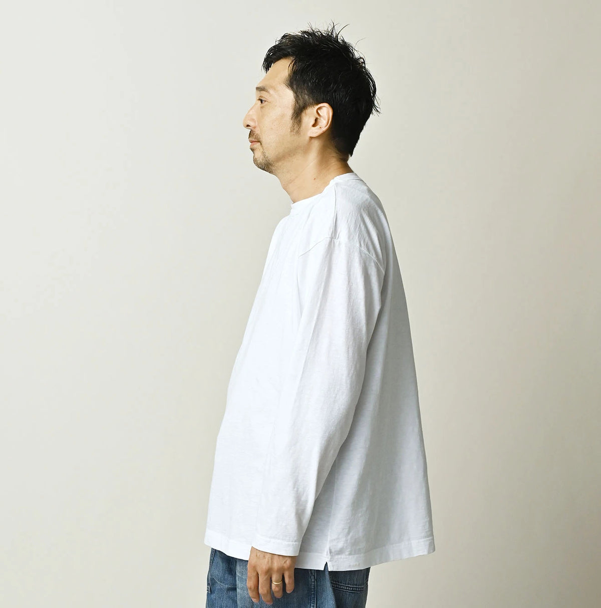 Logo Print 908 Long Sleeve Umihiko T-shirt