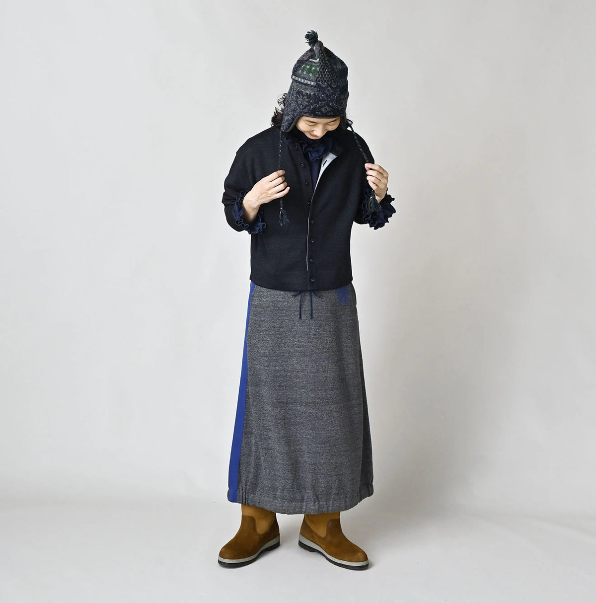 Indigo Smooth 908 Cardigan