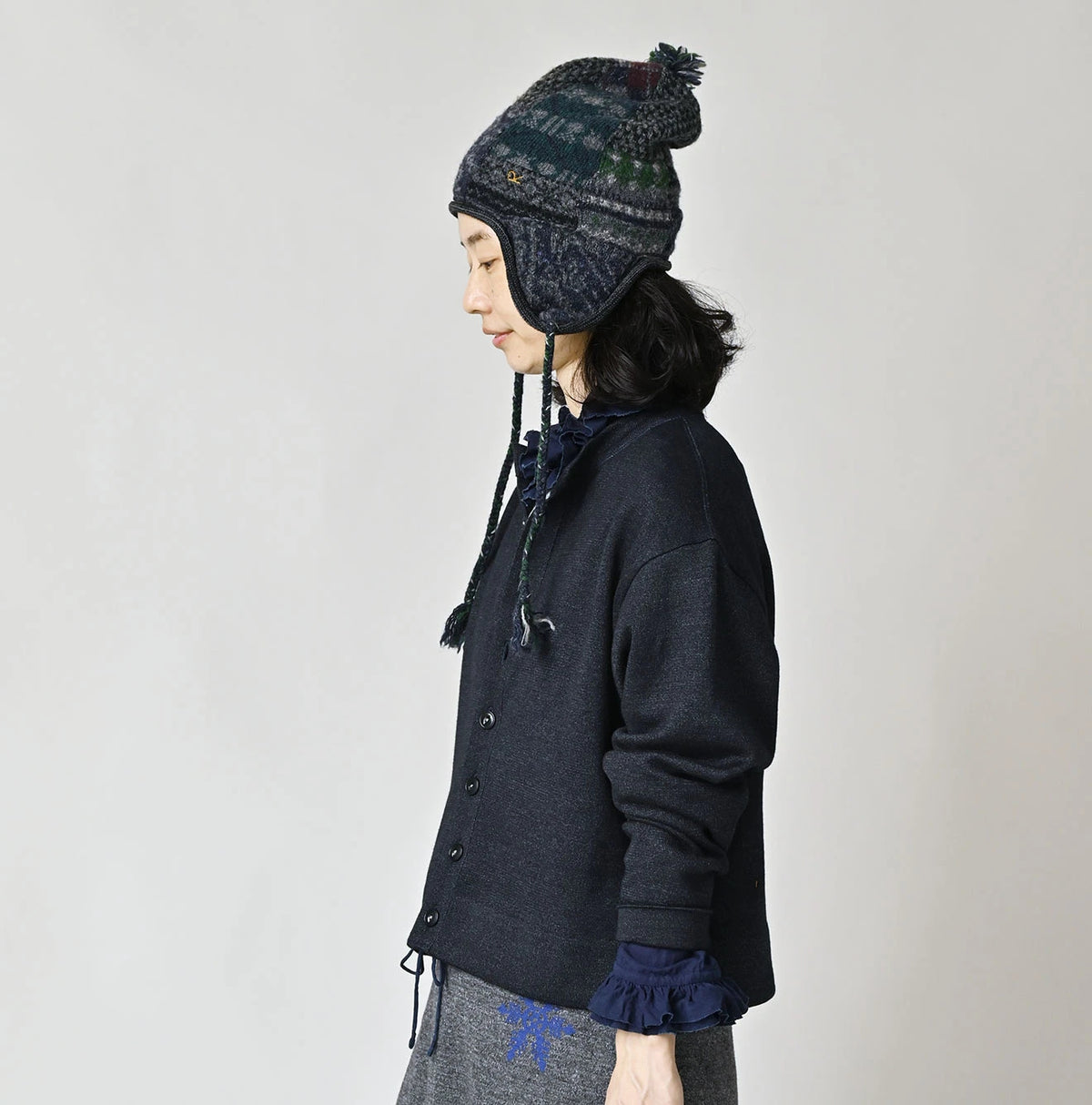 Indigo Smooth 908 Cardigan