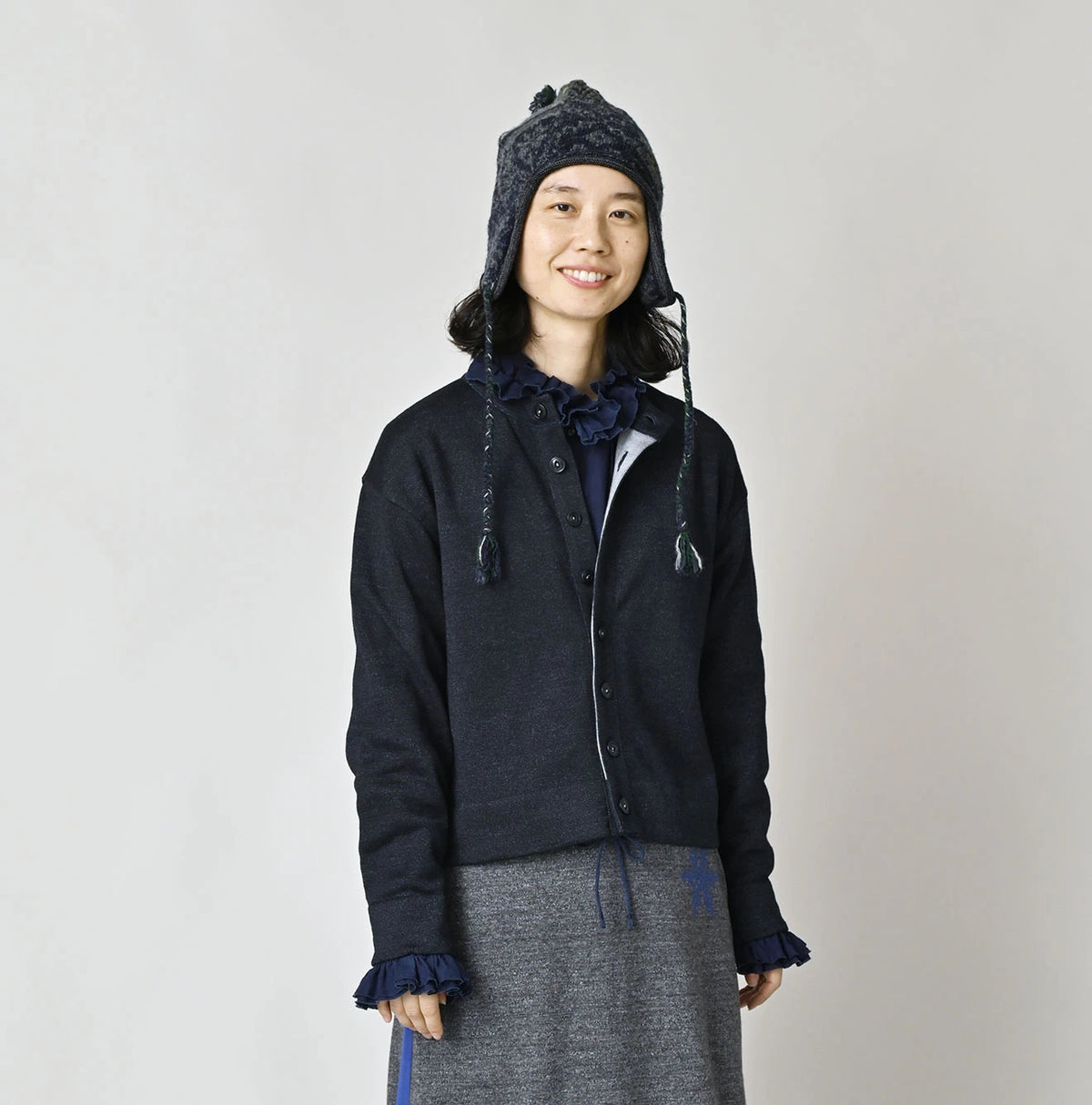 Indigo Smooth 908 Cardigan
