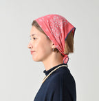 Gauze Momi-sley Trio Bandana Female Model