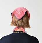 Gauze Momi-sley Trio Bandana Female Model
