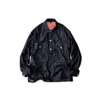 45 Petit Denim Bush Shirt Indigo Nou