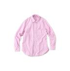 Supima Organic Baptiste 908 Loafer Shirt Pink Gingham