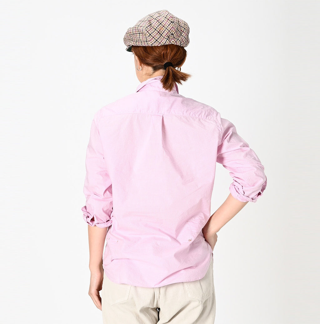 Supima Organic Baptiste 908 Loafer Shirt Female Model