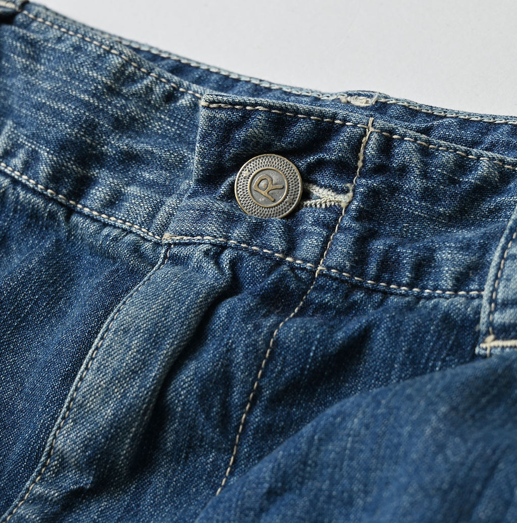 Mugihiko Denim Painter Skirt Zyu Detail