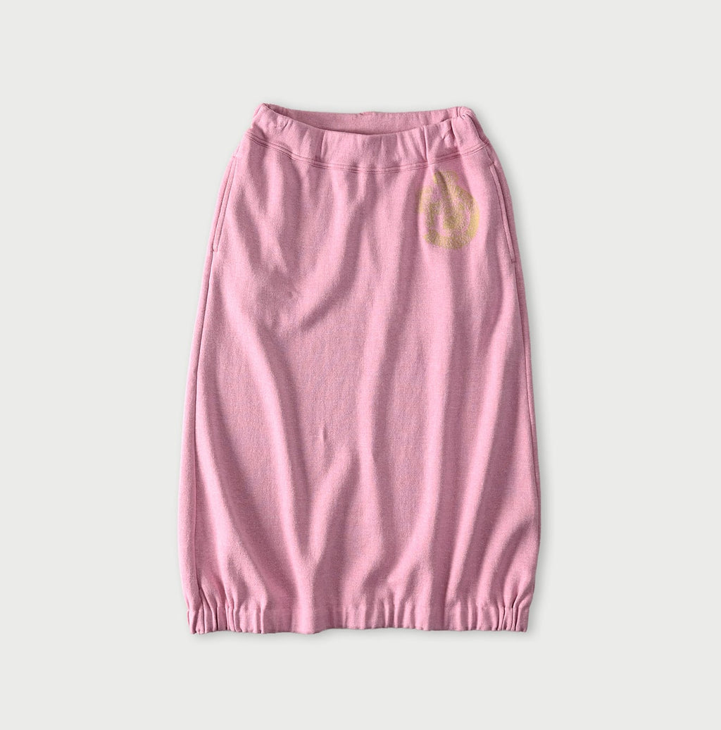 Smooth Skirt Pink Top