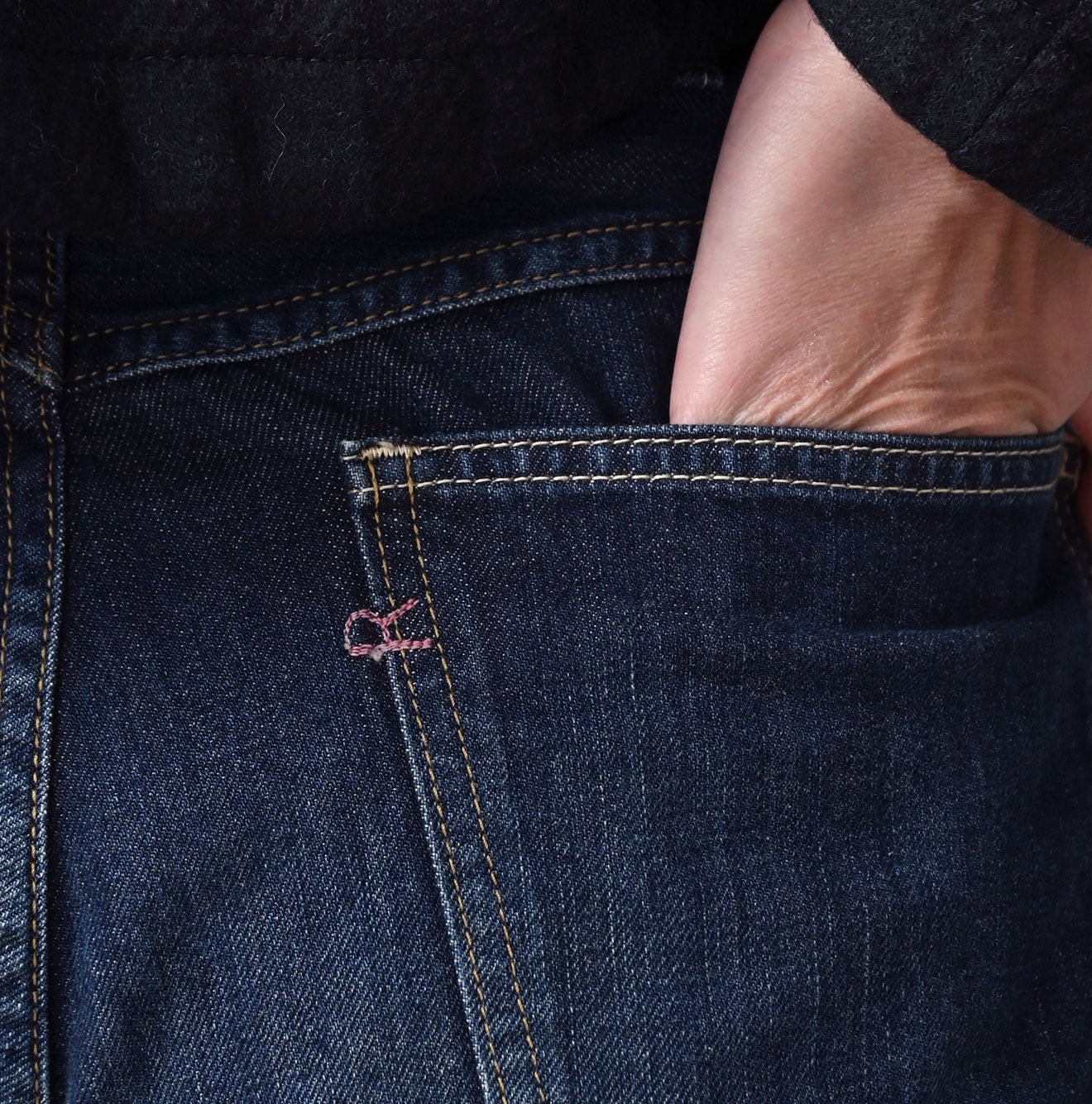 Rye Mugi Denim Charlotte 5 Syou Detail