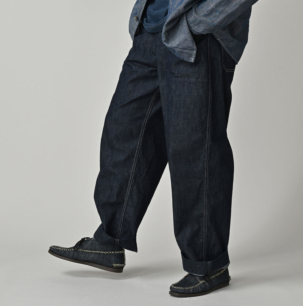 Mugihiko Denim Painter Pants Nou Male Model