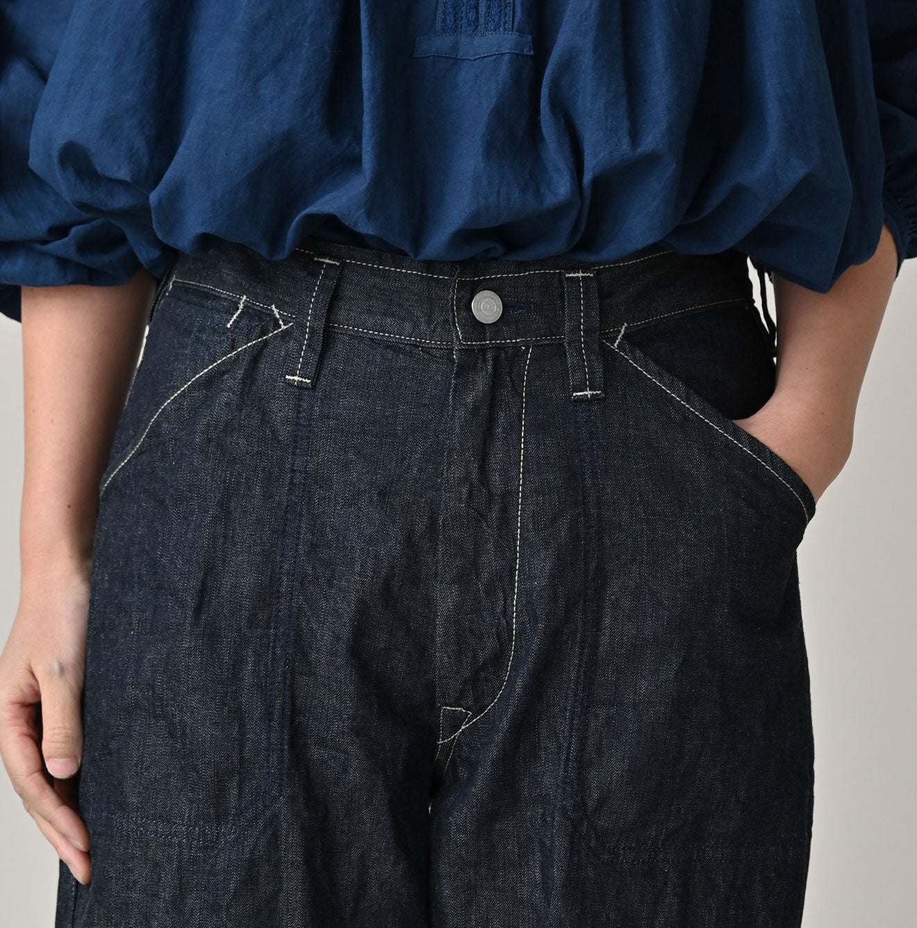 Mugihiko Denim Painter Pants Nou Detail
