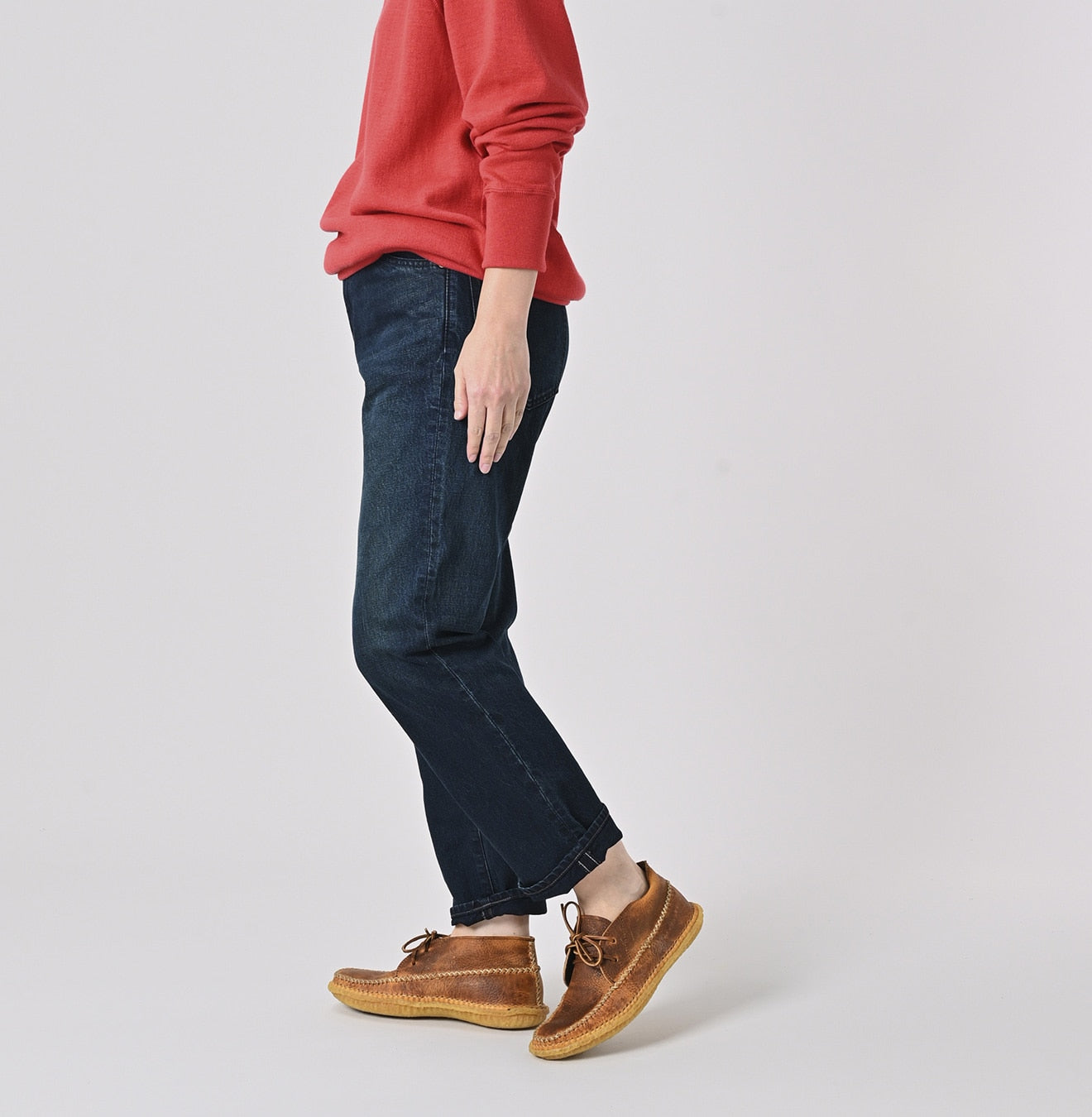 Okome Denim Nando Nando Crosby 5 Syou Female Model