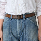 Mugihiko Denim 908 Painter Pants Tan Detail