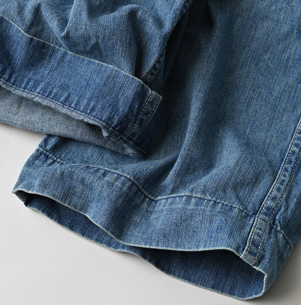 Mugihiko Denim 908 Painter Pants Tan Detail