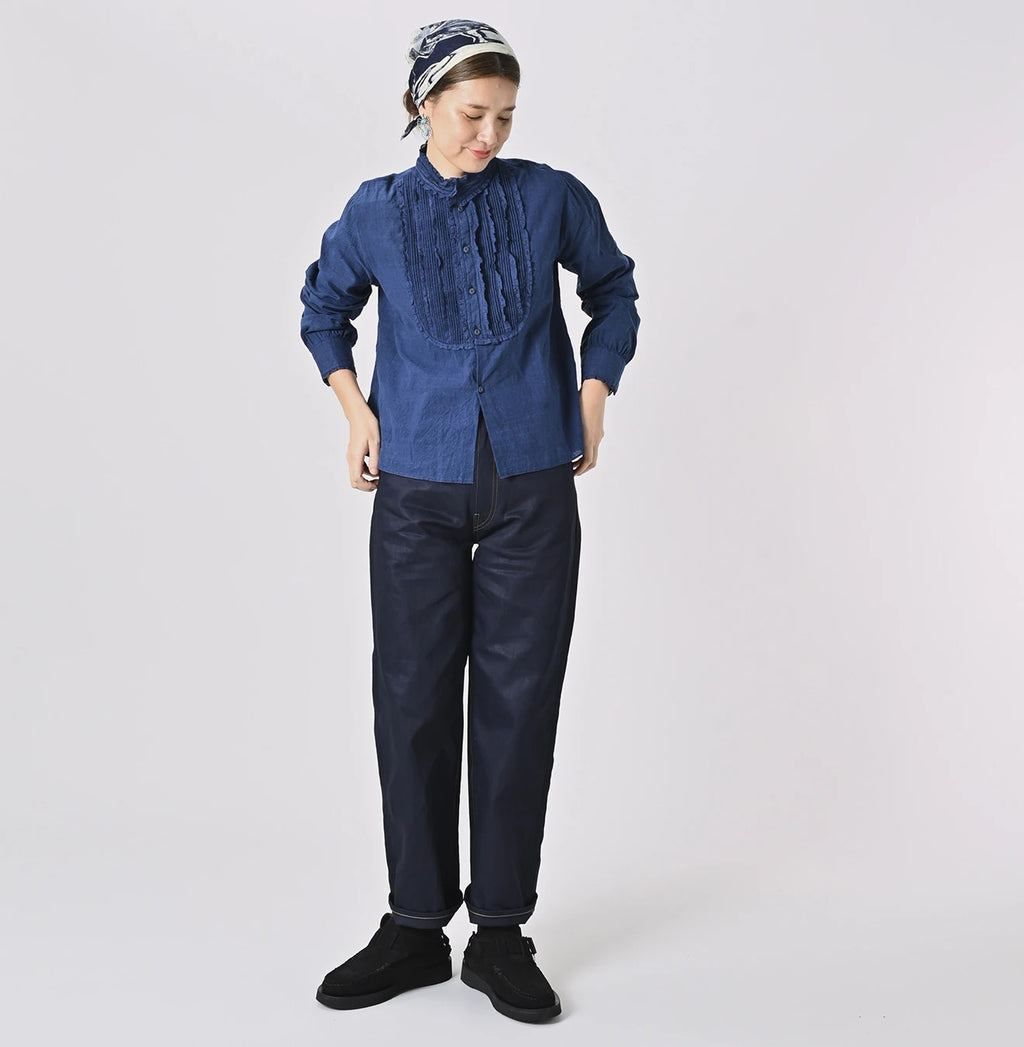 Rye Mugi Denim NandoNando Charlotte 5 Itchora Female Model