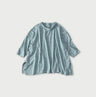 Top Tenjiku Big Slit T-shirt Umii Blue