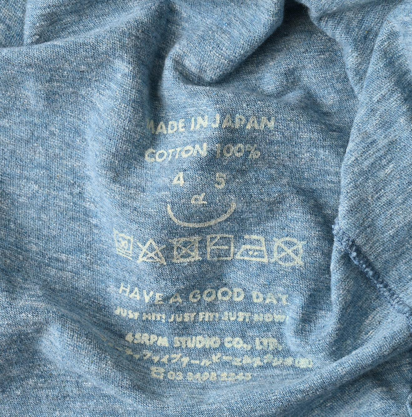 Top Tenjiku Big Slit T-shirt Detail