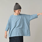 Top Tenjiku Big Slit T-shirt Female Model