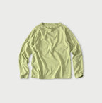 Tenjiku 908 45 Star Long Sleeve T-shirt Yellow Green