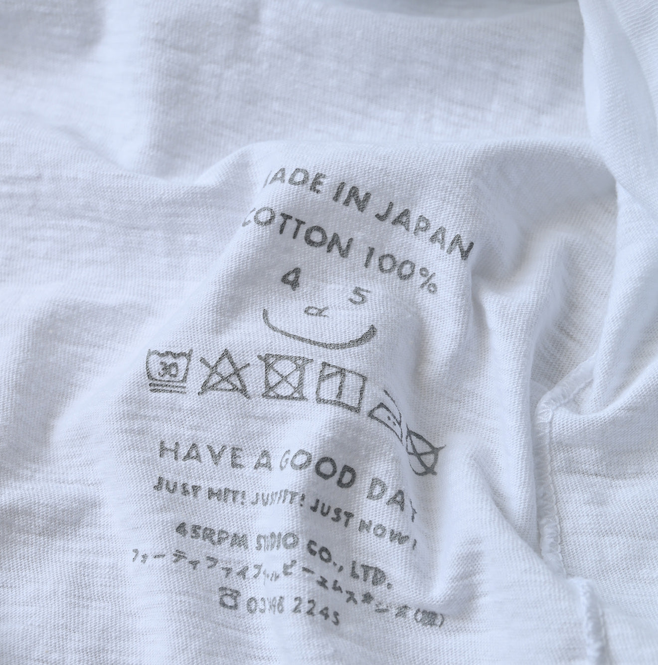 Tenjiku 908 45 Star Long Sleeve T-shirt Detail