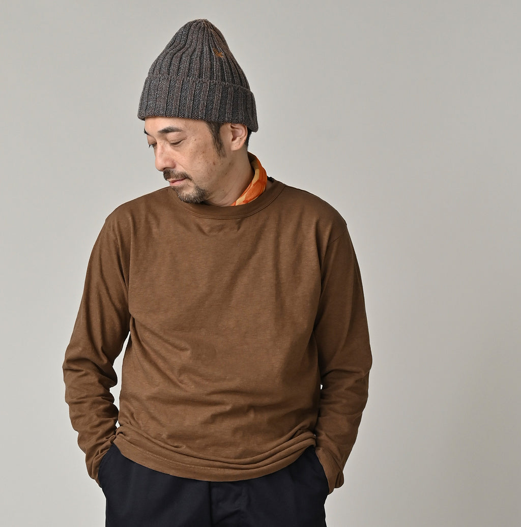 Tenjiku 908 45 Star Long Sleeve T-shirt Male Model